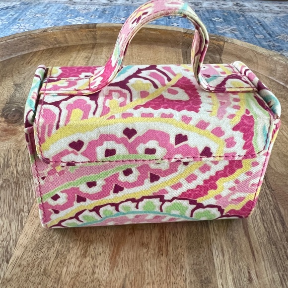Vera Bradley Handbags - Vera Bradley Rare Mini Jewelry Box - Capri Melon